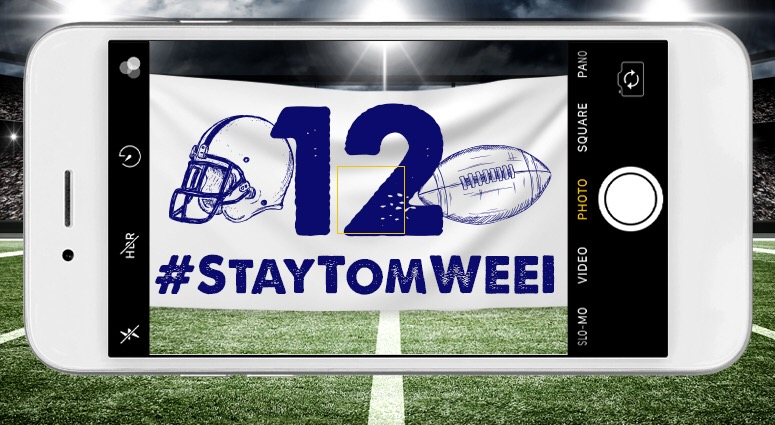 Brady Banner Contest WEEI